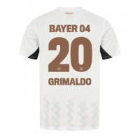 Bayer Leverkusen Alejandro Grimaldo #20 Replika Bortatröja 2024-25 Kortärmad